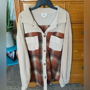Boutique BiBi Shacket Size Xl